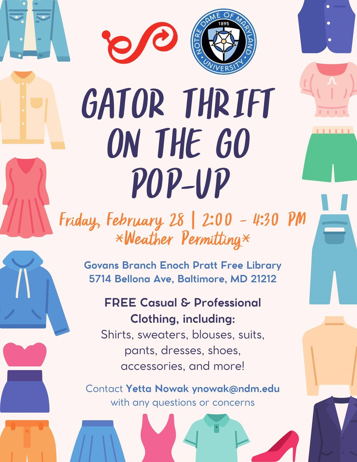 Gator Thrift On the Go Pop-Up