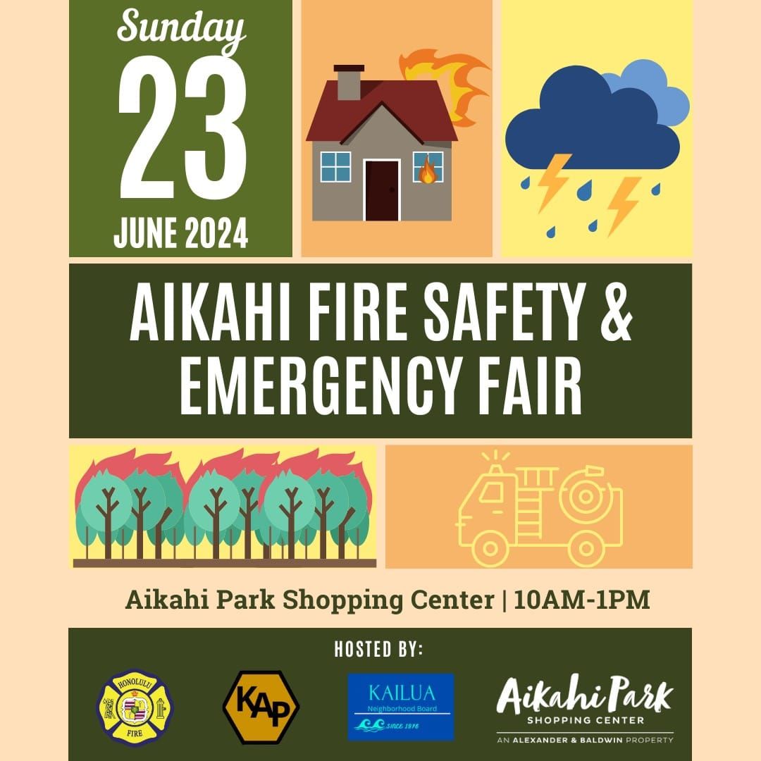 Aikahi Fire Safety & Emergency Fair