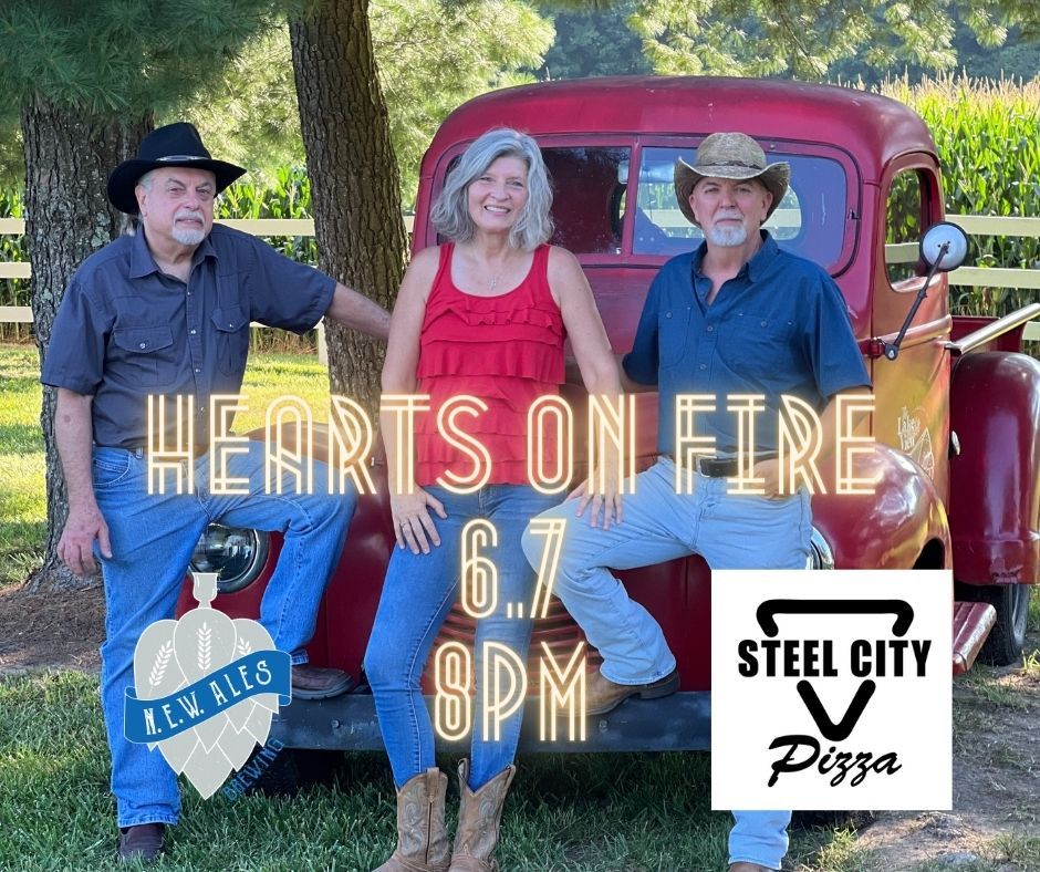 Hearts on Fire at NEW Ales Brewing\/Steel City Pizza