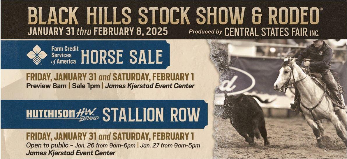 Farm Credit Services of America Horse Sale