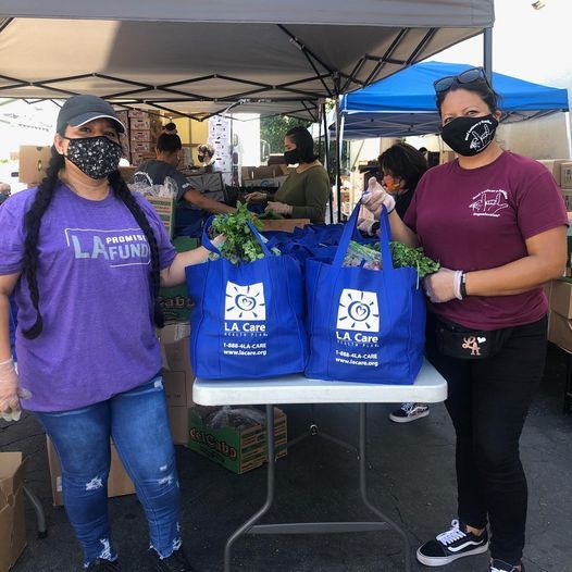LA Promise Fund Free Food Distribution, 1755 W 52nd St, Los Angeles, CA