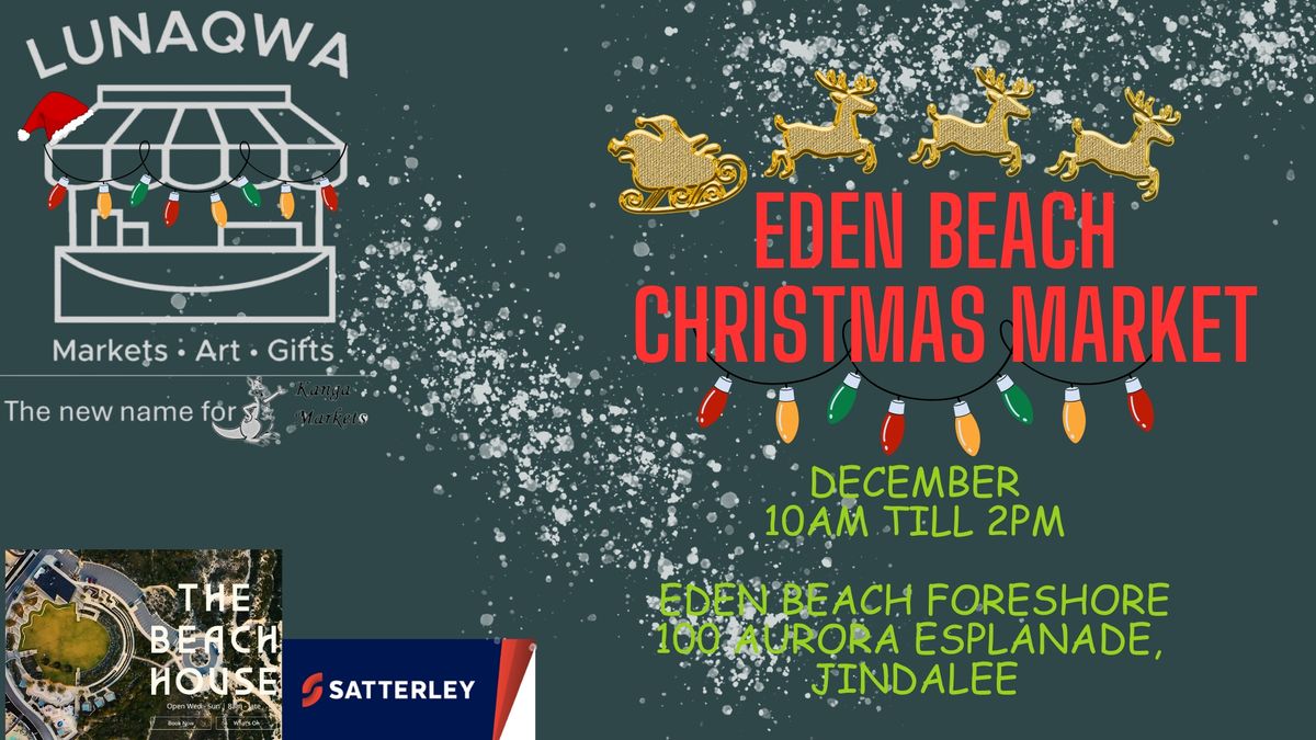 Eden Beach Christmas Market 7th Dec