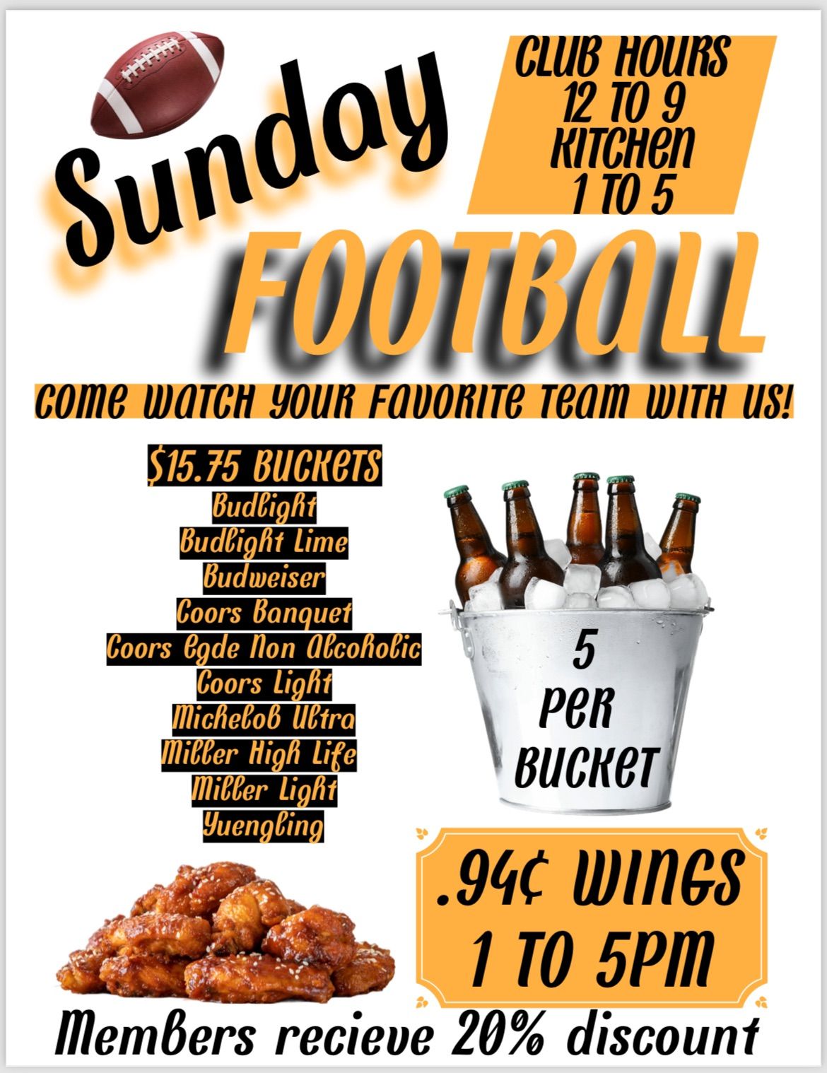 Sunday Football Special 