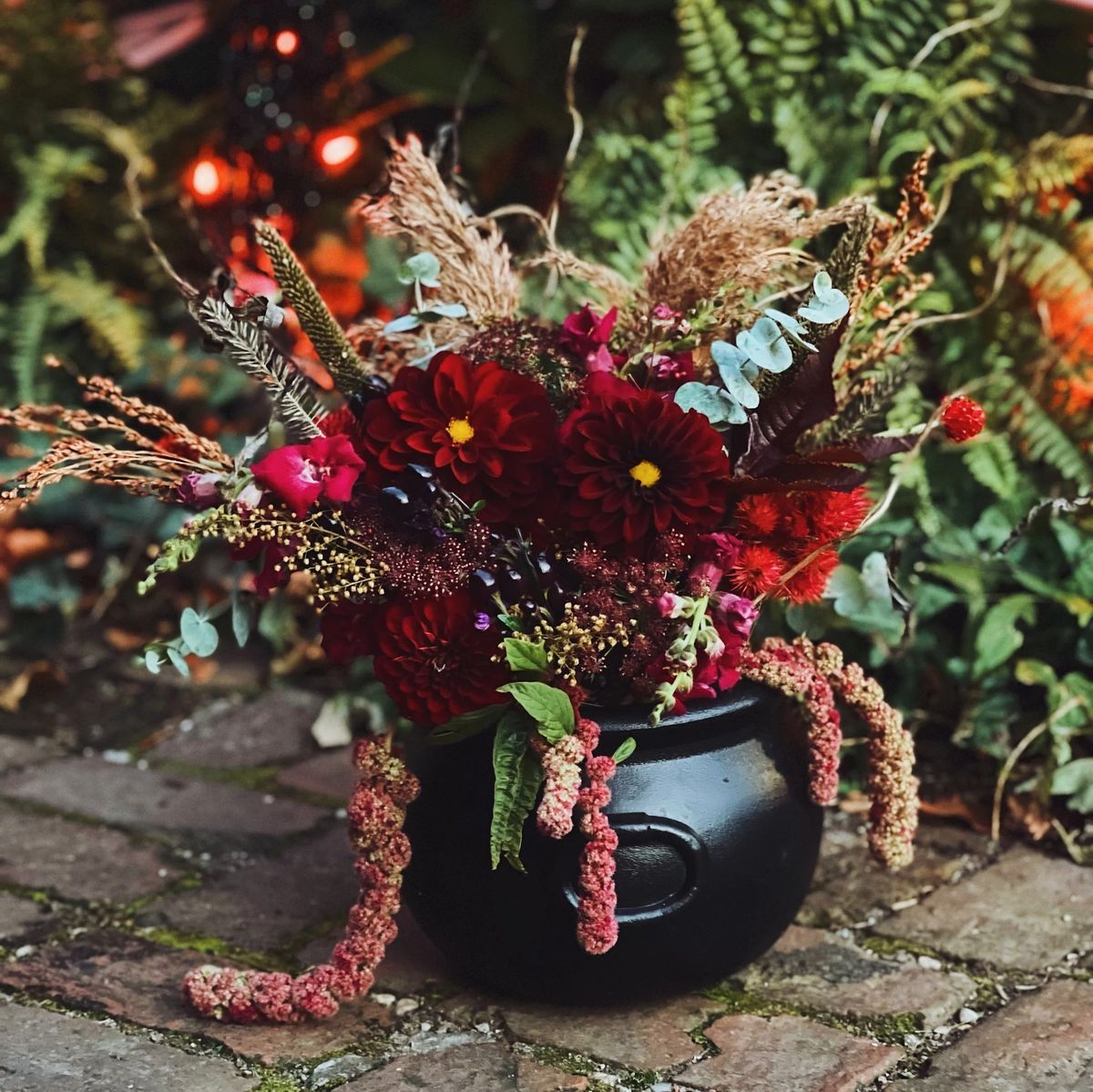 Create Your Own Dried Floral Cauldron Workshop