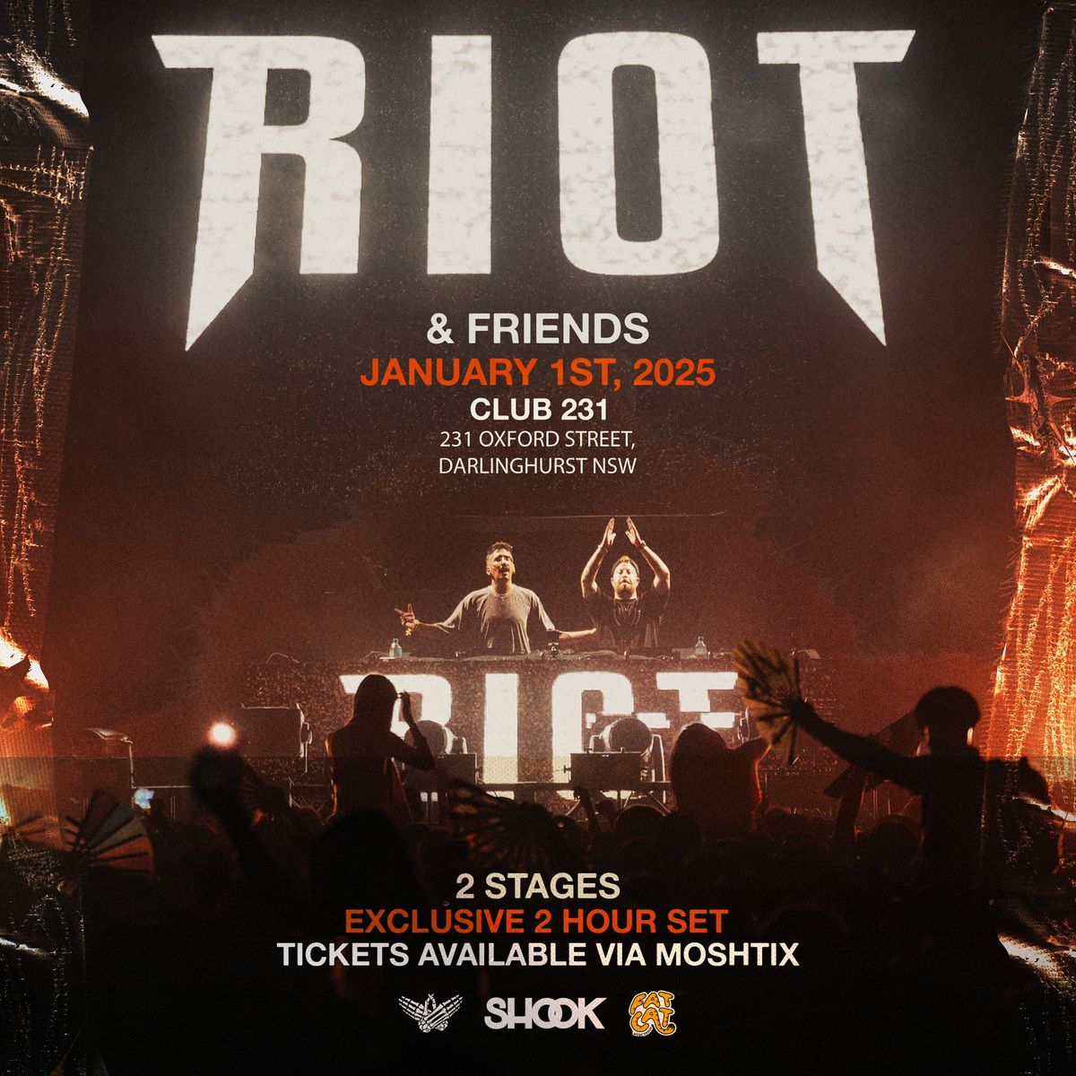 RIOT (USA) & FRIENDS a night of Dubstep & Drum n Bass