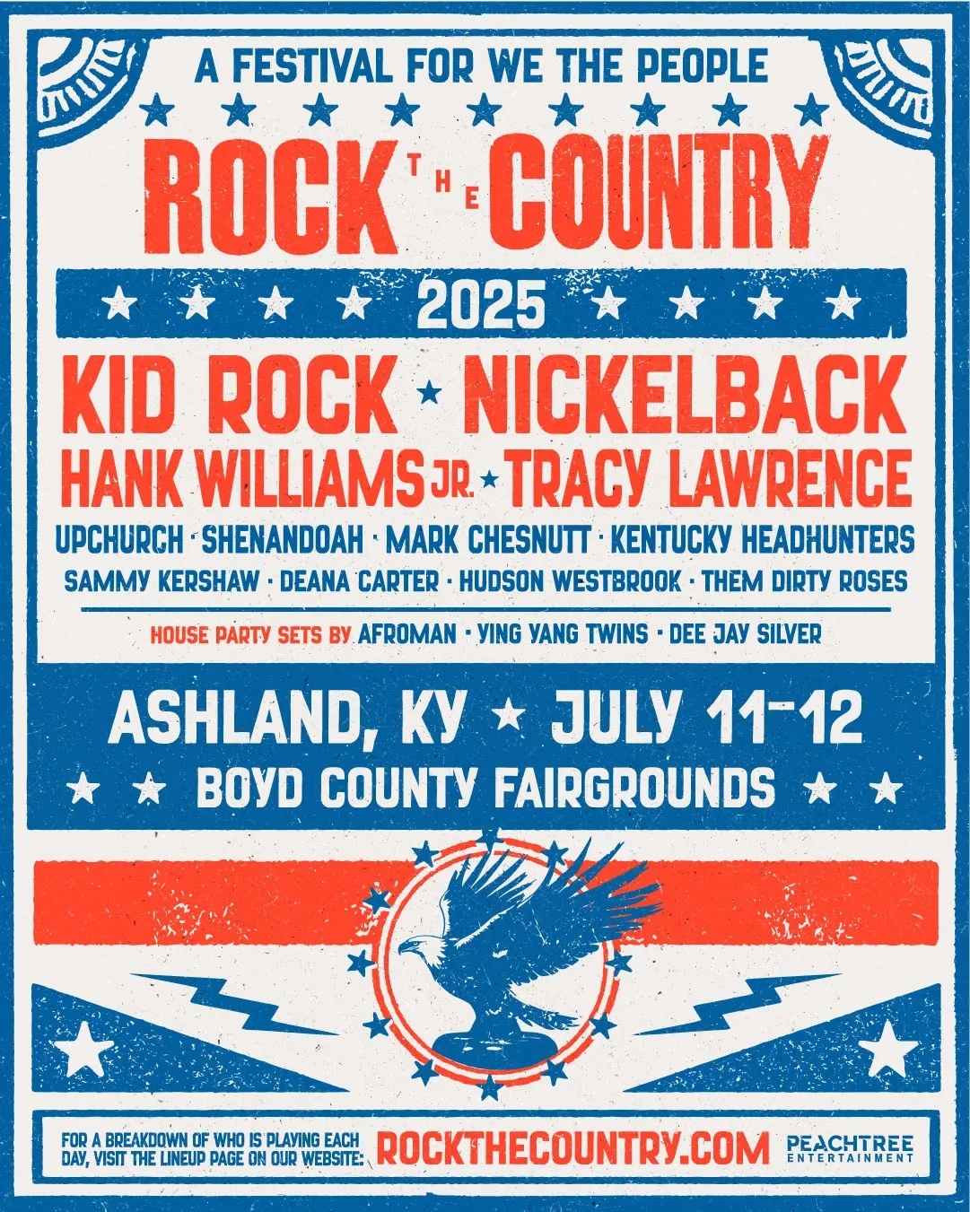 2025 Rock The Country York - 2 Day Pass at York Expo Center - Utz Arena