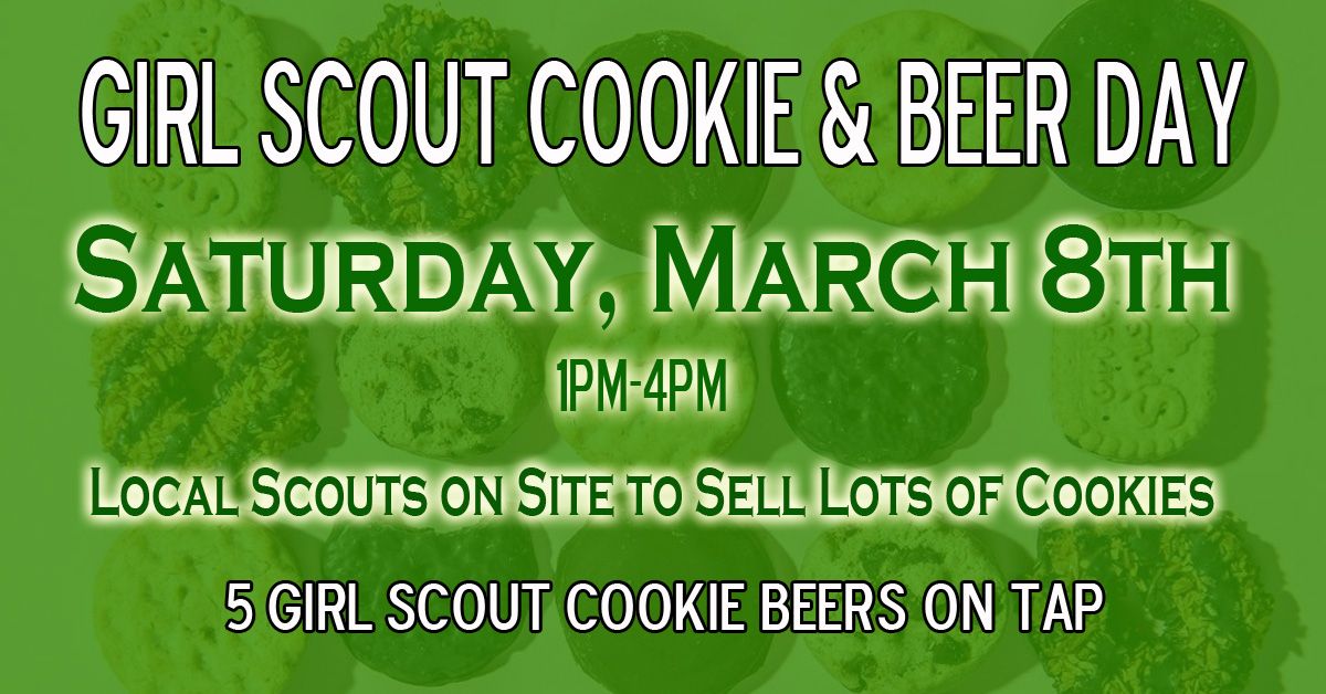 Girl Scout Cookie and Beer Day 2025