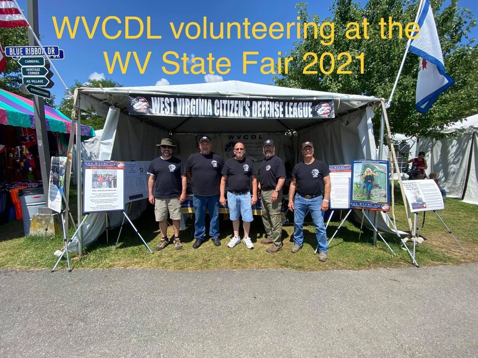 WVCDL Booth at the WV State Fair (Day 3)