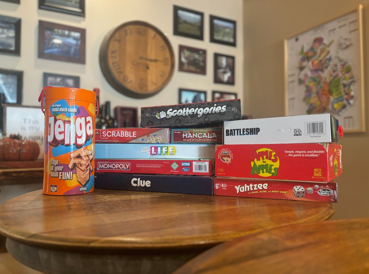 Game Night at Suveg Cellars