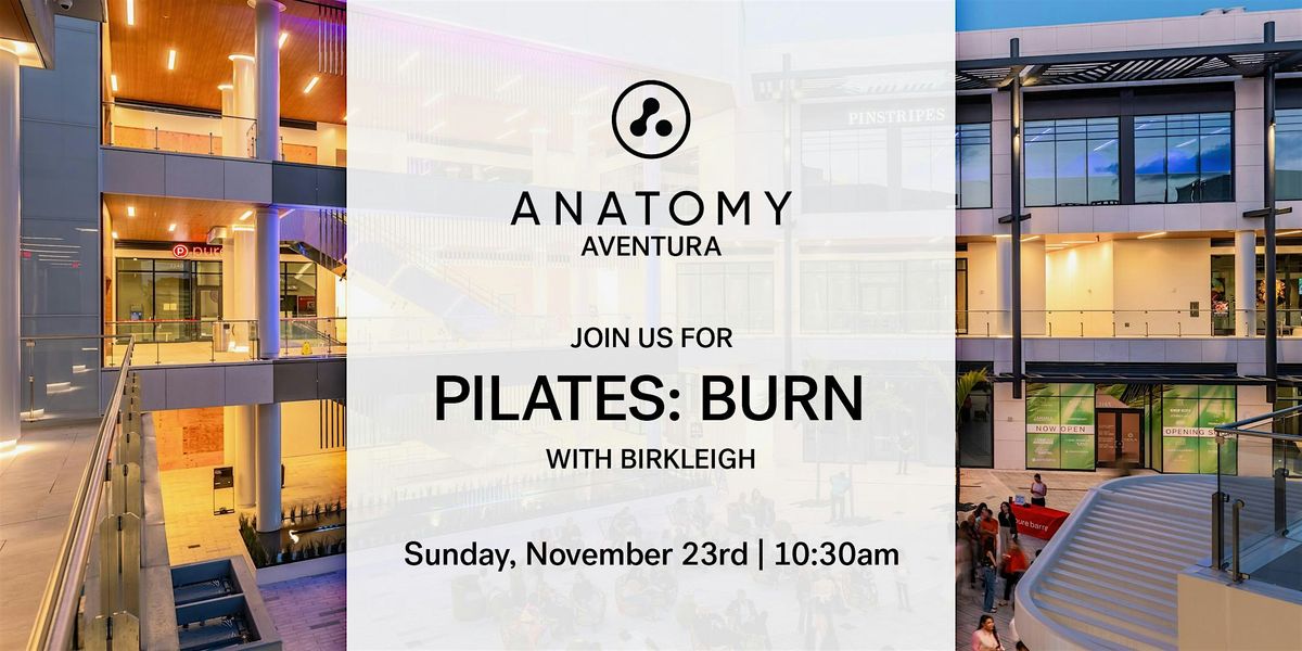 Anatomy Pilates  Class at Esplanade at Aventura