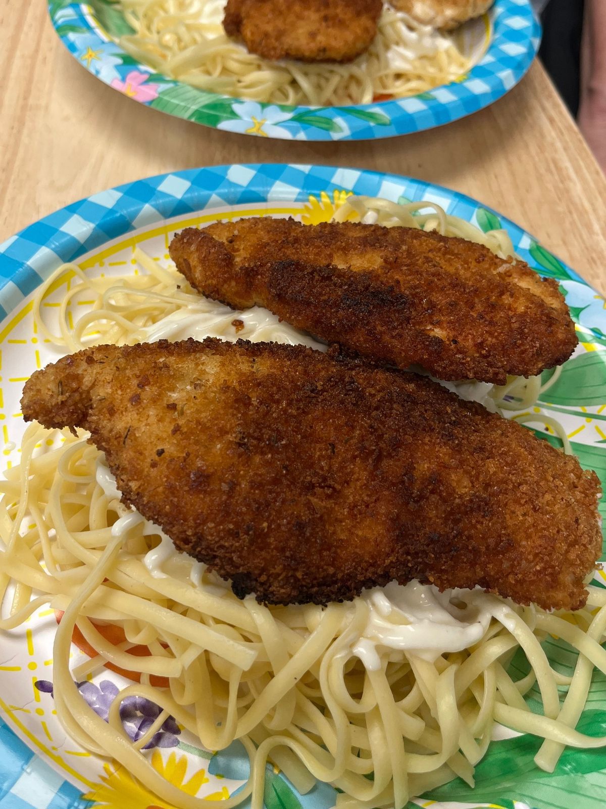 Chicken Scaloppini Alfredo 