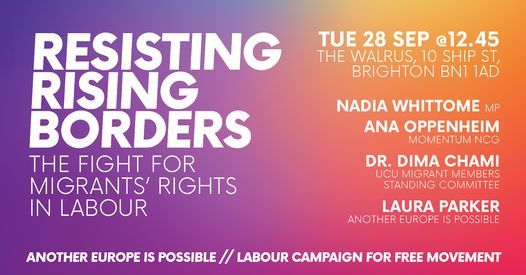 Resisting rising borders: the fight for migrants' rights in Labour