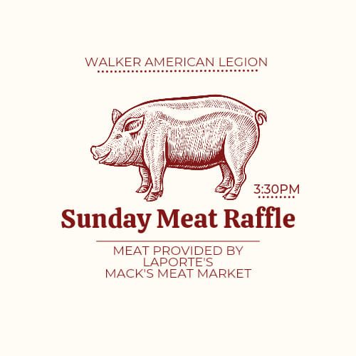 Sunday Meat Raffle