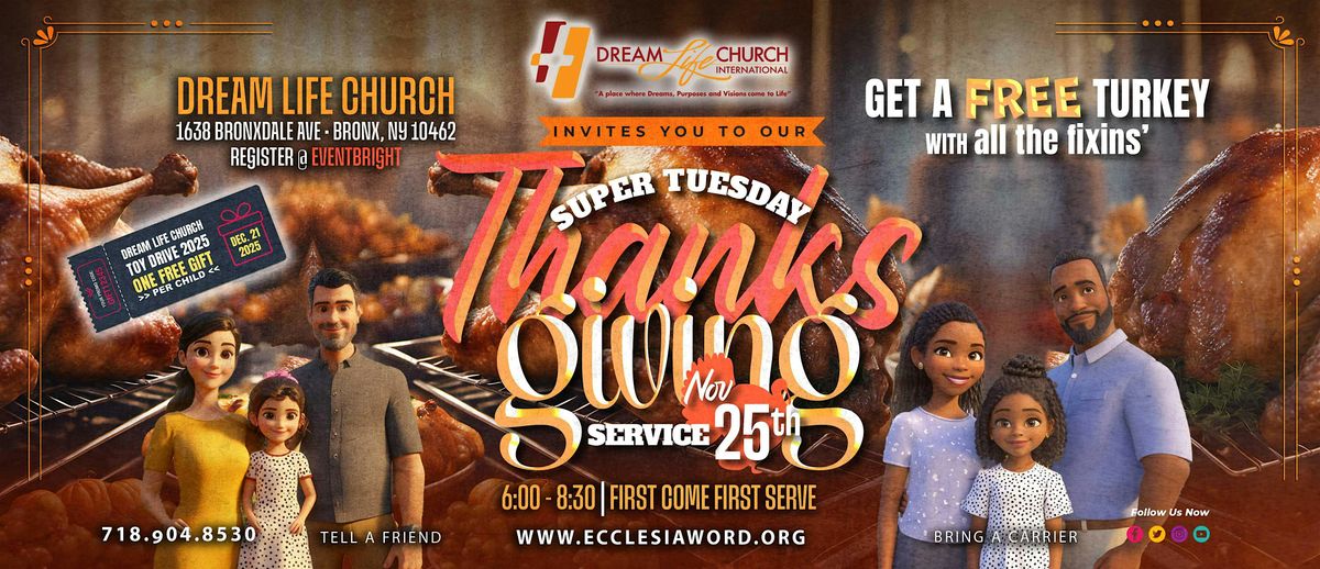 Super Tuesday Thanksgiving Service