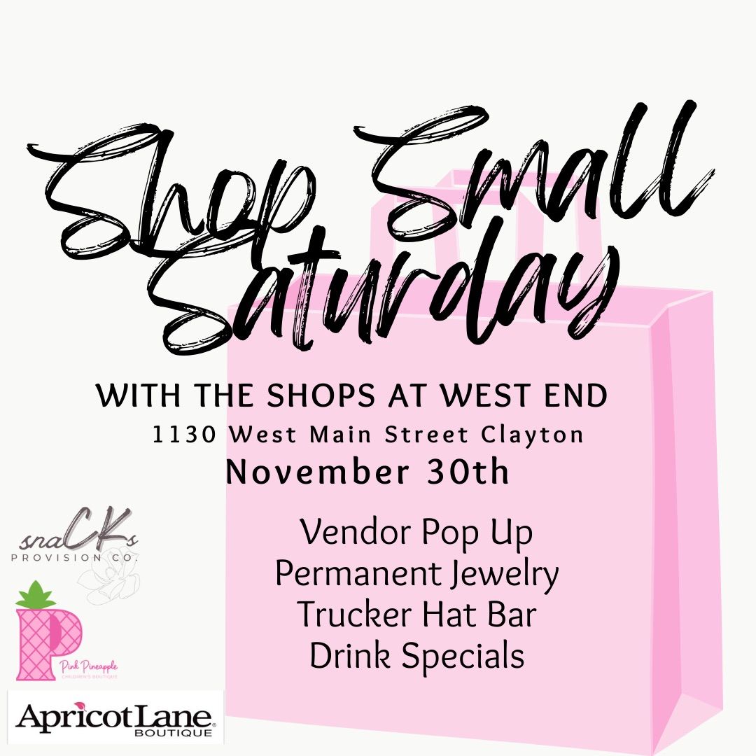 Shop Small Saturday 2024