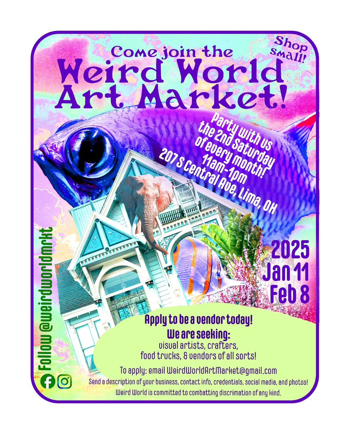 Weird World Art Market January