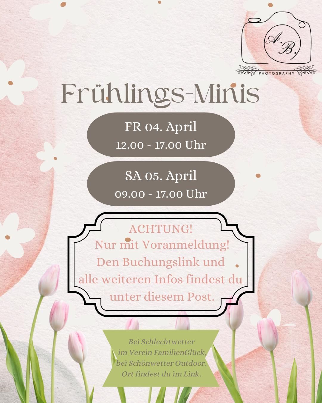 Fr\u00fchlings-Minis mit Anna Petik