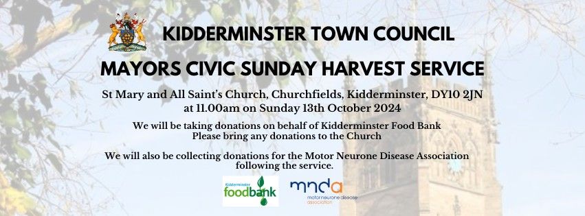 Mayors Civic Sunday Harvest Service