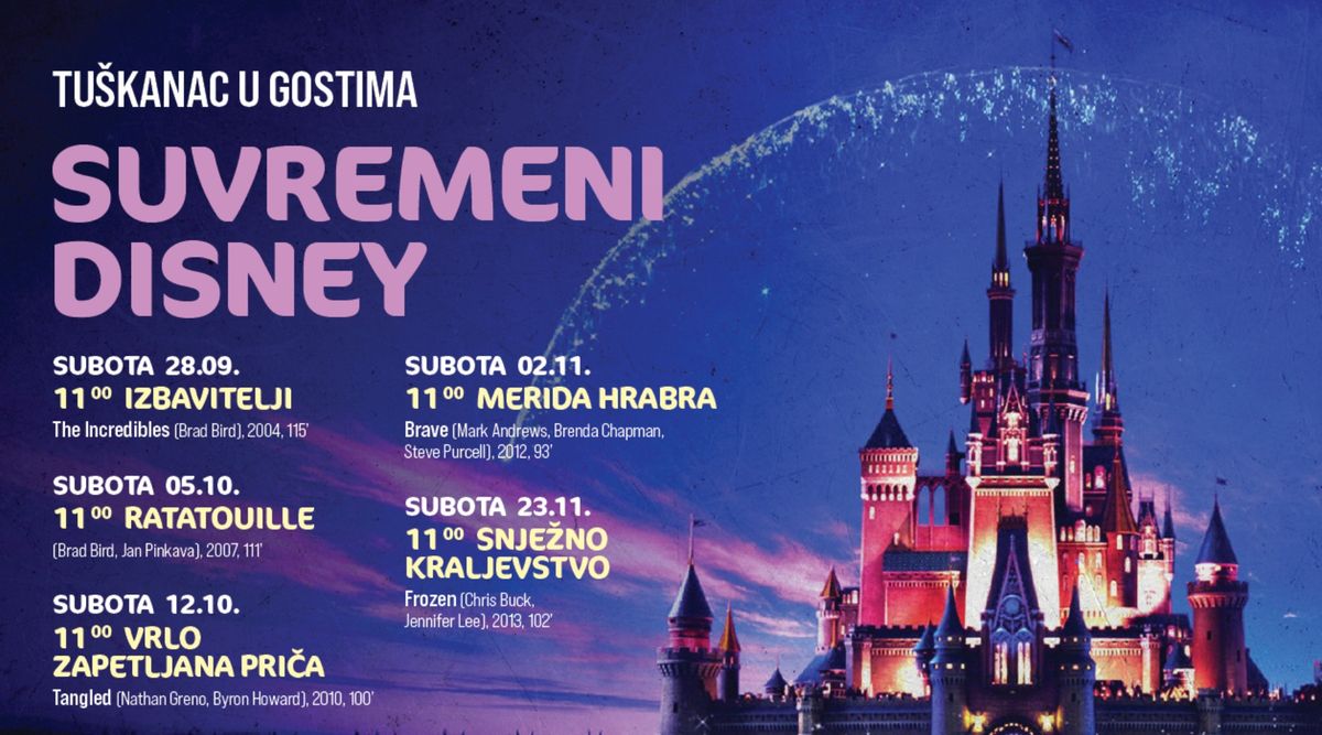 SUVREMENI DISNEY na Sceni Ribnjak