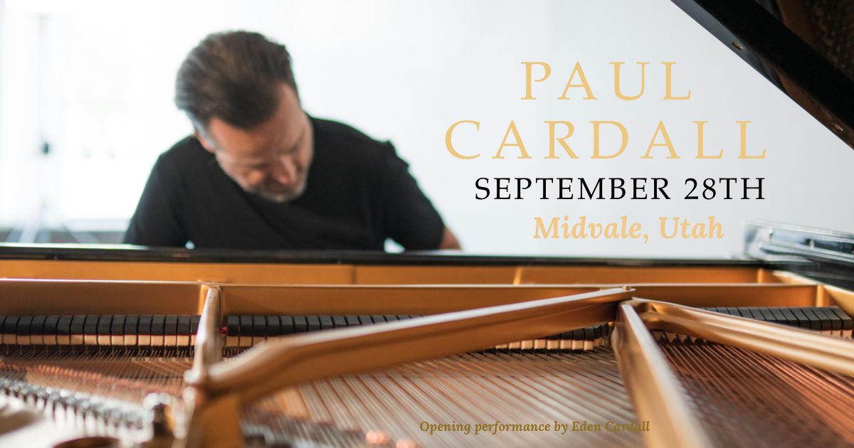 Paul Cardall Solo Piano Performance (VIP Meet & Greet) - Sept 28th