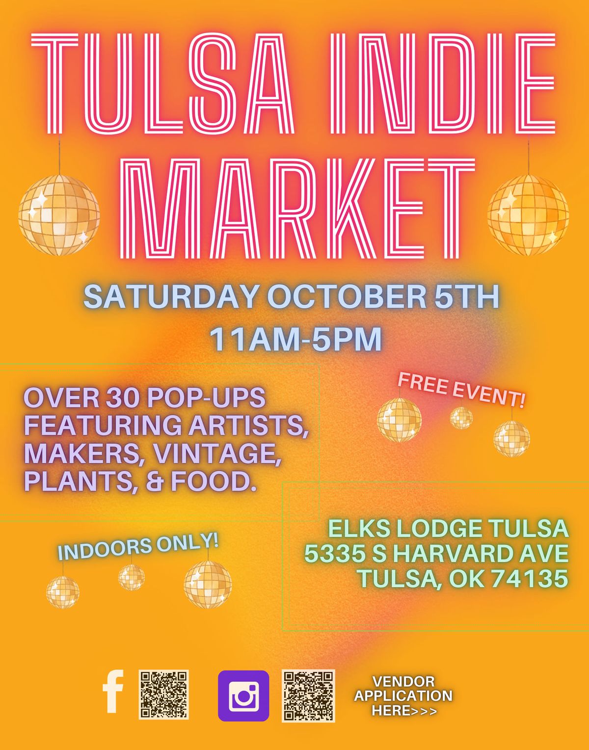 Tulsa Indie Market Fall Market 