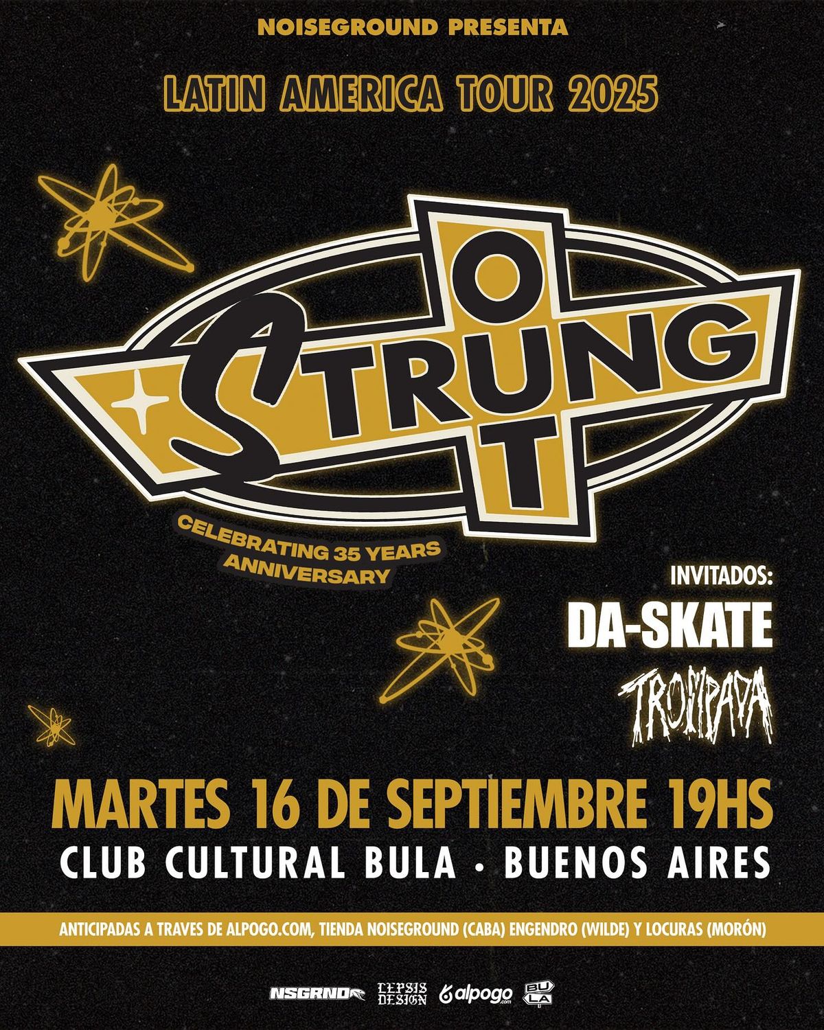 Strung Out - \u00danico Show en Argentina 