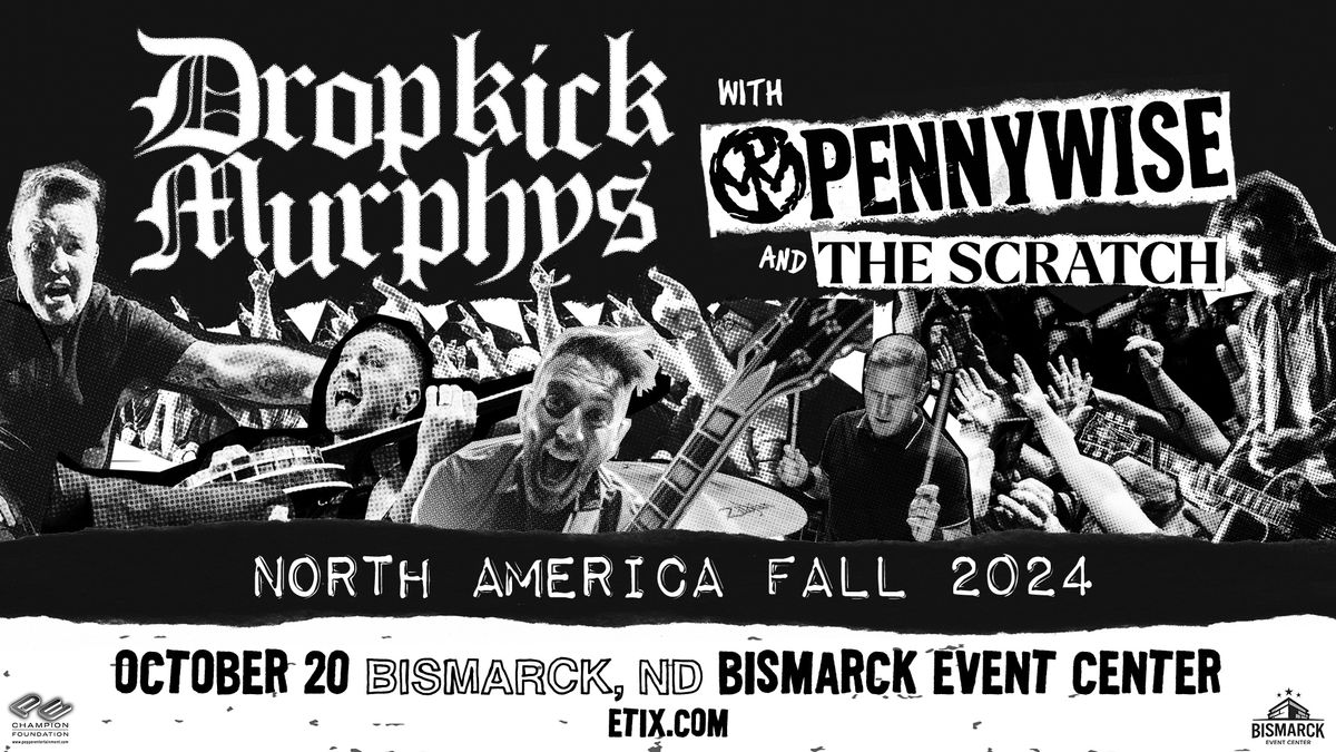 Dropkick Murphys: North America Tour 2024 with Pennywise and The Scratch