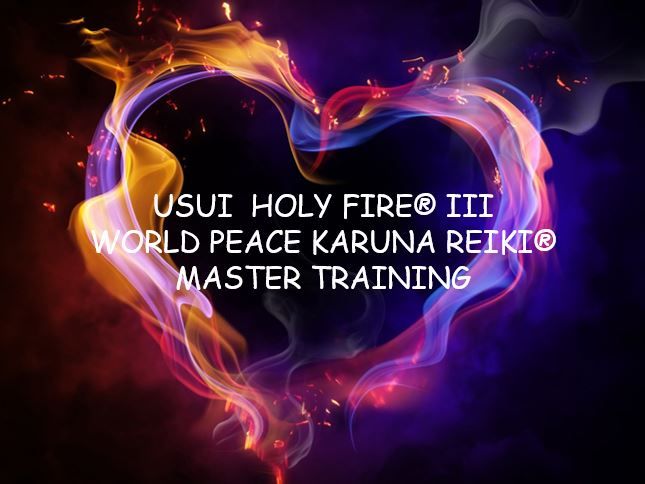 Holy Fire\u00ae III World Peace Karuna Reiki\u00ae Master Class w\/ Alissa Norman