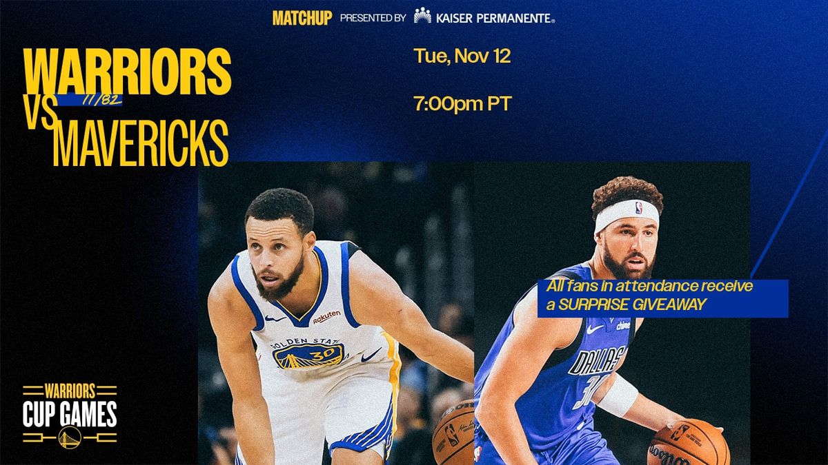 Dallas Mavericks at Golden State Warriors