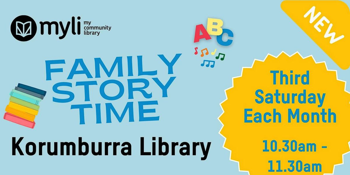 Family Storytime Korumburra Library