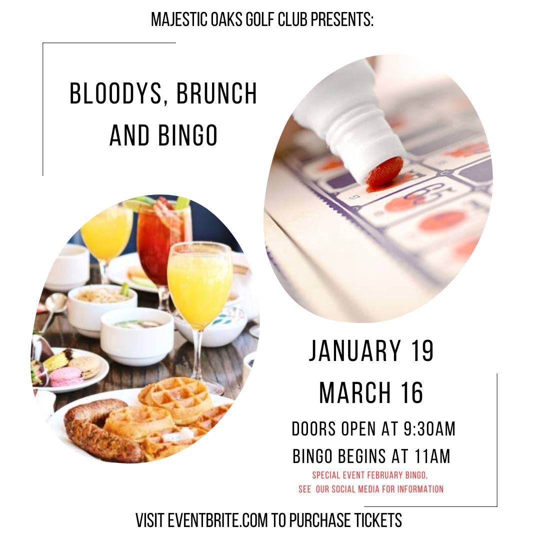 Bloody Brunch BINGO MARCH