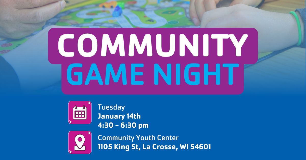 Family\/Community Game Night!