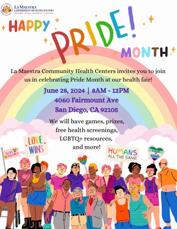 La Maestra Pride Health Fair