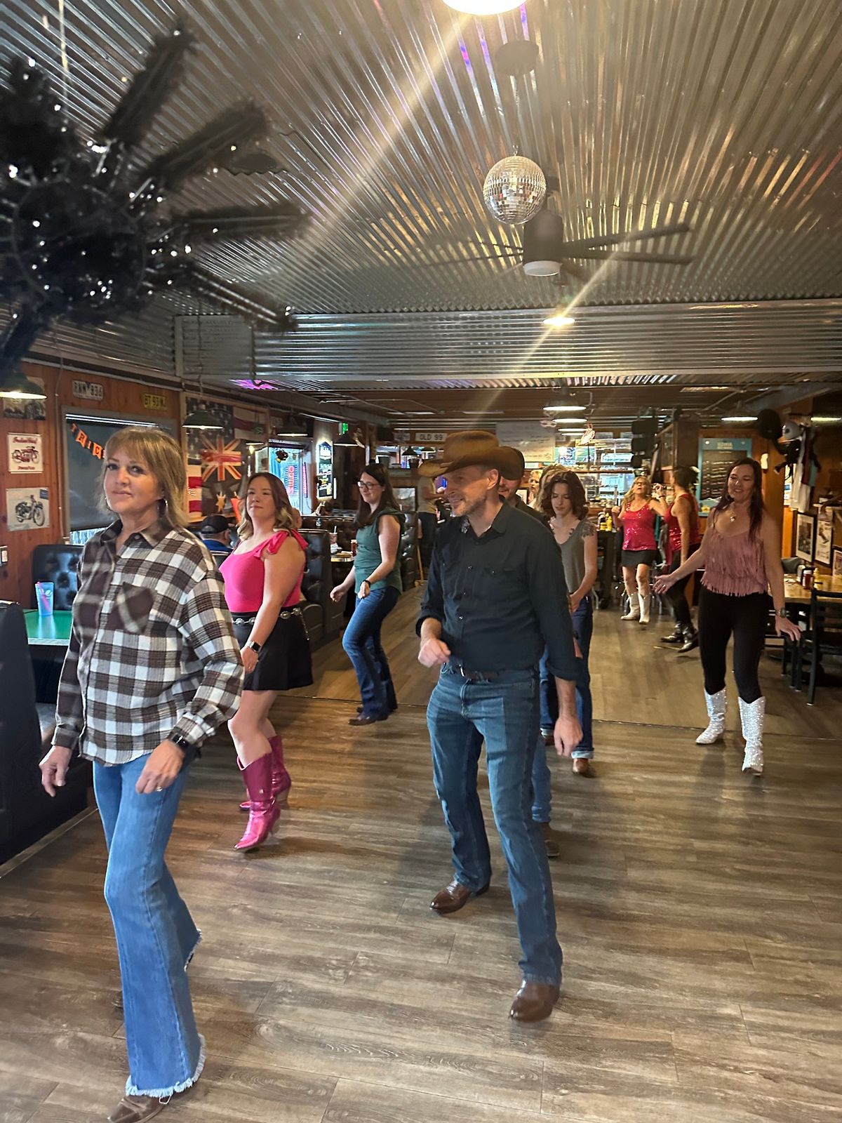 Line Dance Lessons with South Fork Country Kickers