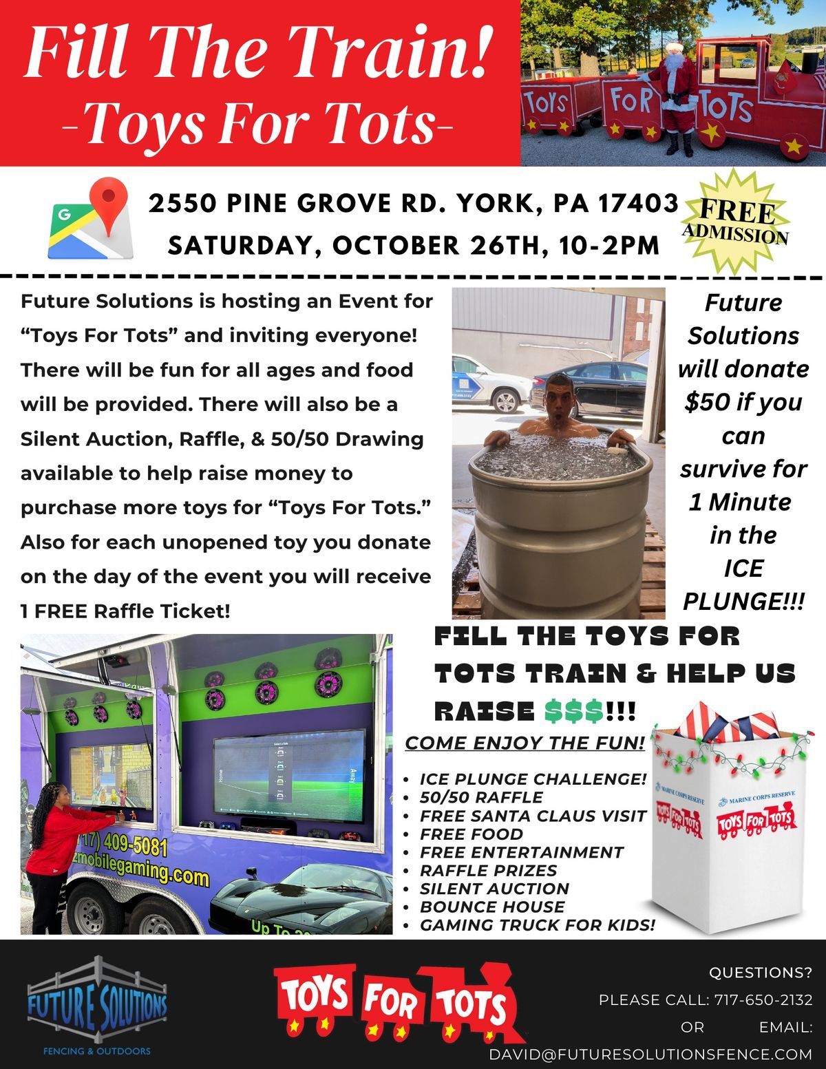 Toys for Tots 2nd annual fundraiser 