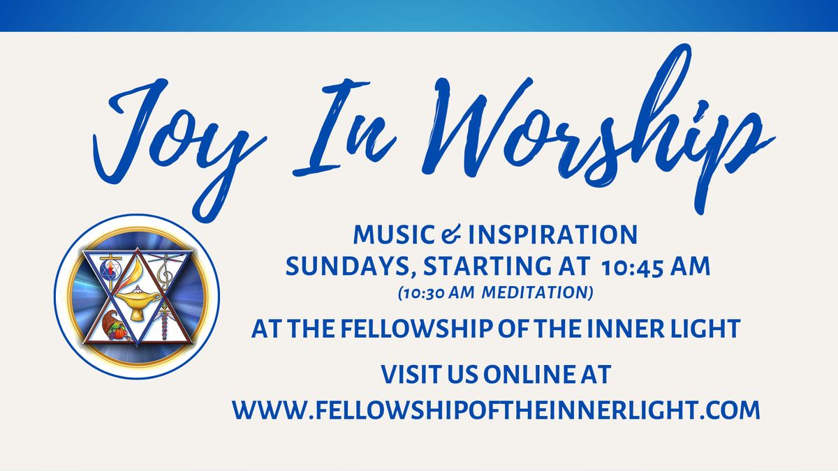 Joy In Worship, Speaker Rev. Keith Worrell