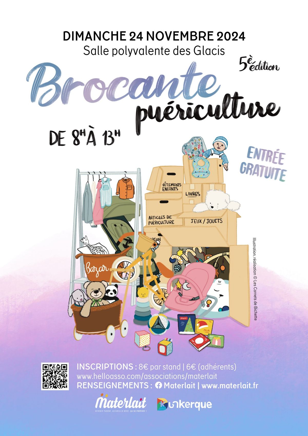 Brocante Pu\u00e9riculture Materlait 2024