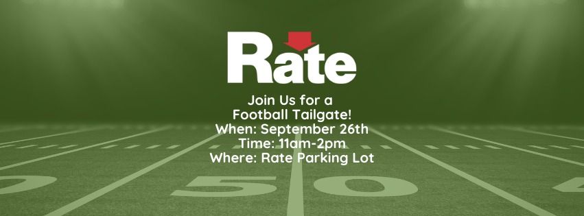 Football Tailgate with Rate