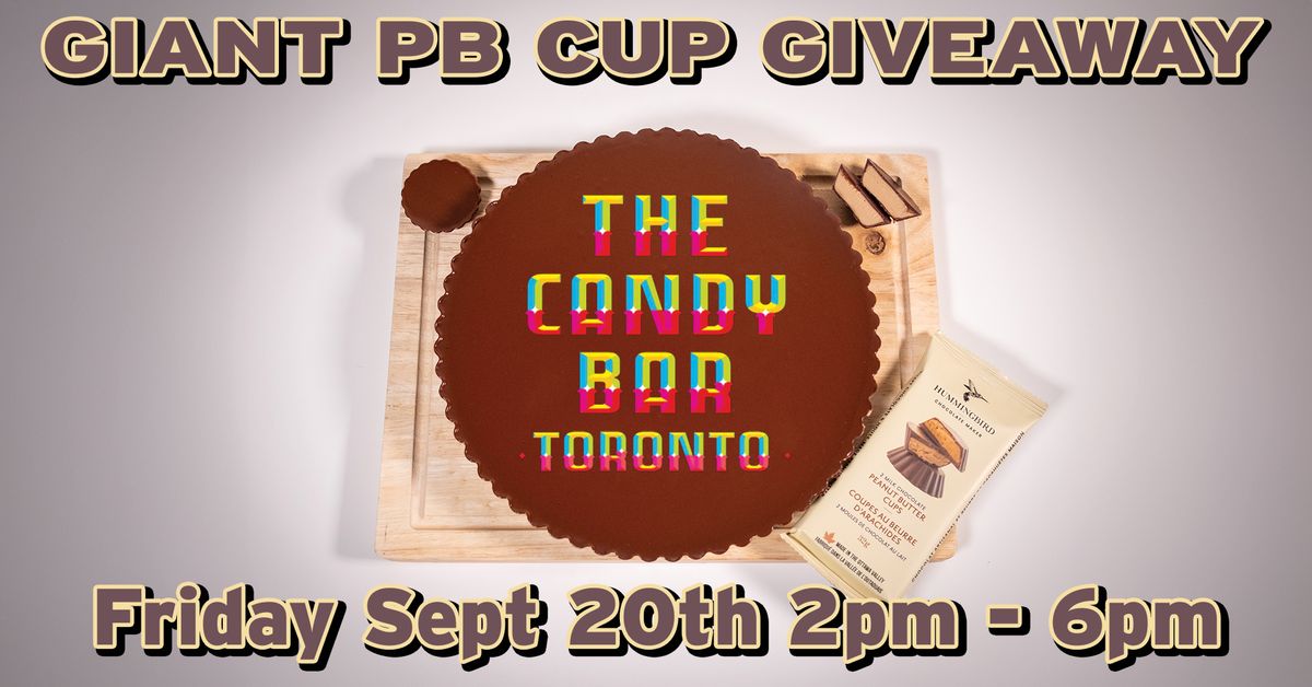 Chocolate & Peanut Butter Cup Tasting at The Candy Bar Toronto