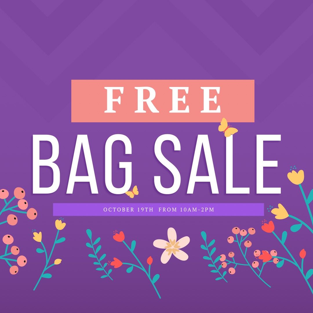 FREE FILL A BAG SALE 