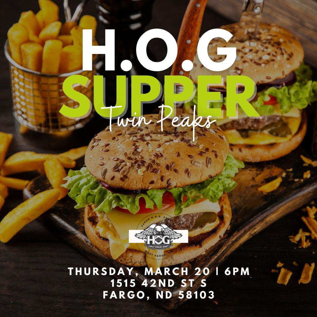 Fargo H.O.G. Supper | Twin Peaks