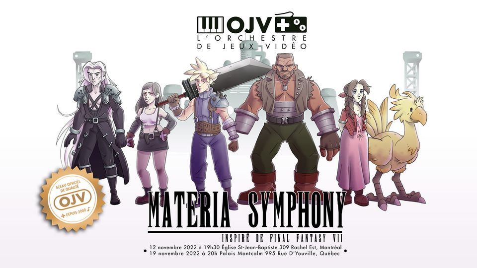 Concert Final Fantasy : Materia Symphony \u00e0 Montr\u00e9al