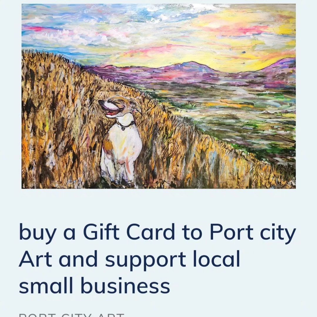 port city art \/ muddy muse end of summer open studio sale 