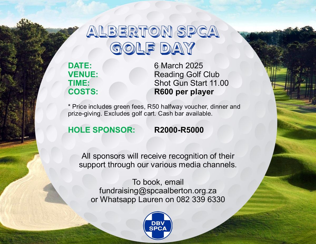 Alberton SPCA Golf Day