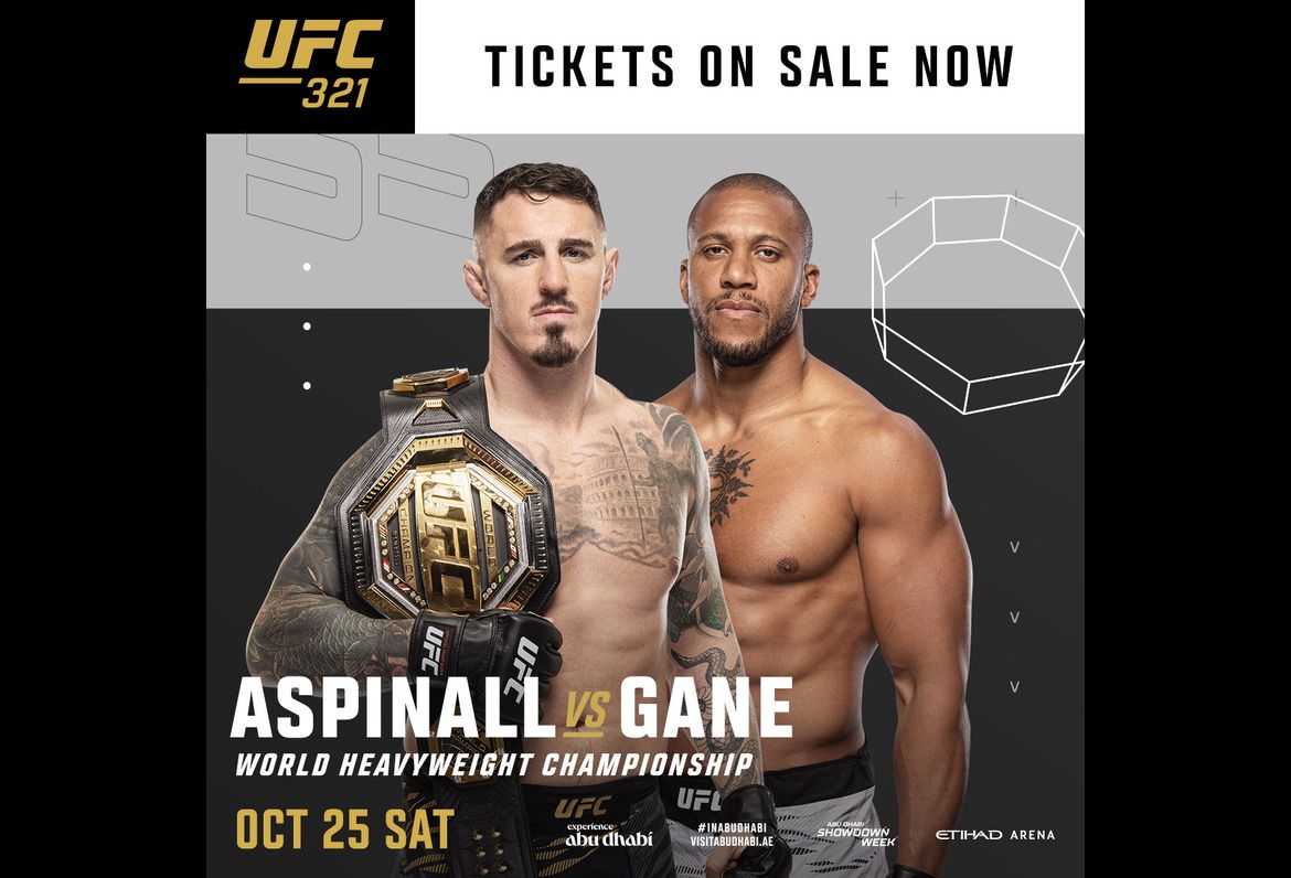 UFC 321 - Aspinall vs Gane Tickets