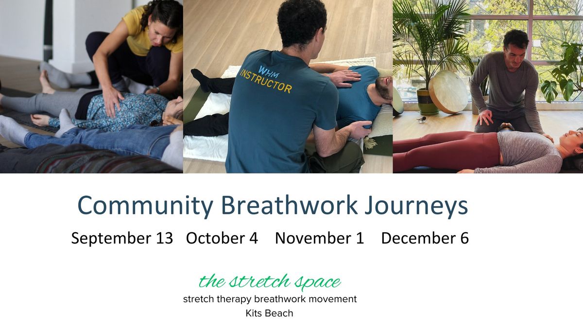 Community Breathwork Journeys at The Stretch Space