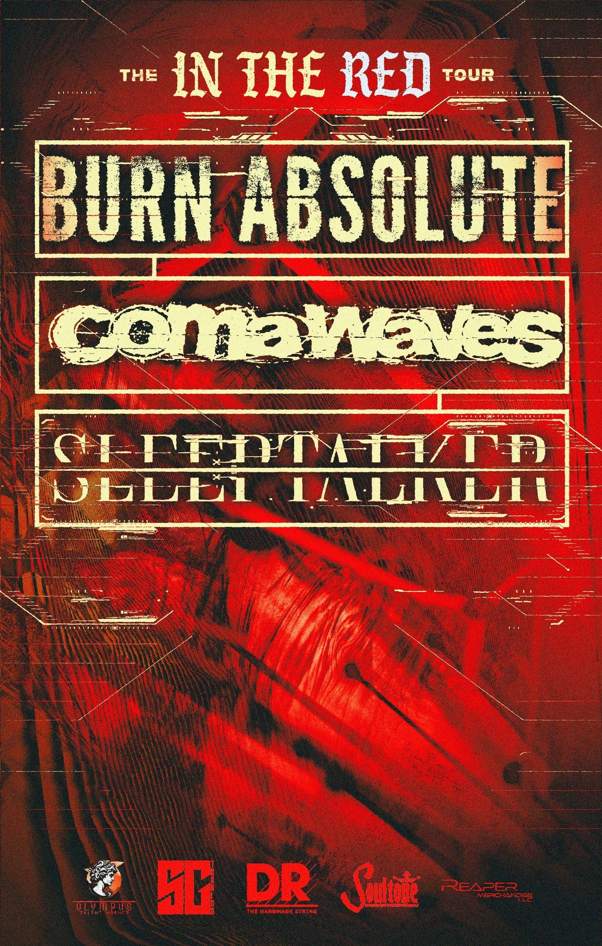 HHnwa presents: Burn Absolute, ComaWaves, SleepTalker, Spare The Dead, Frenzy