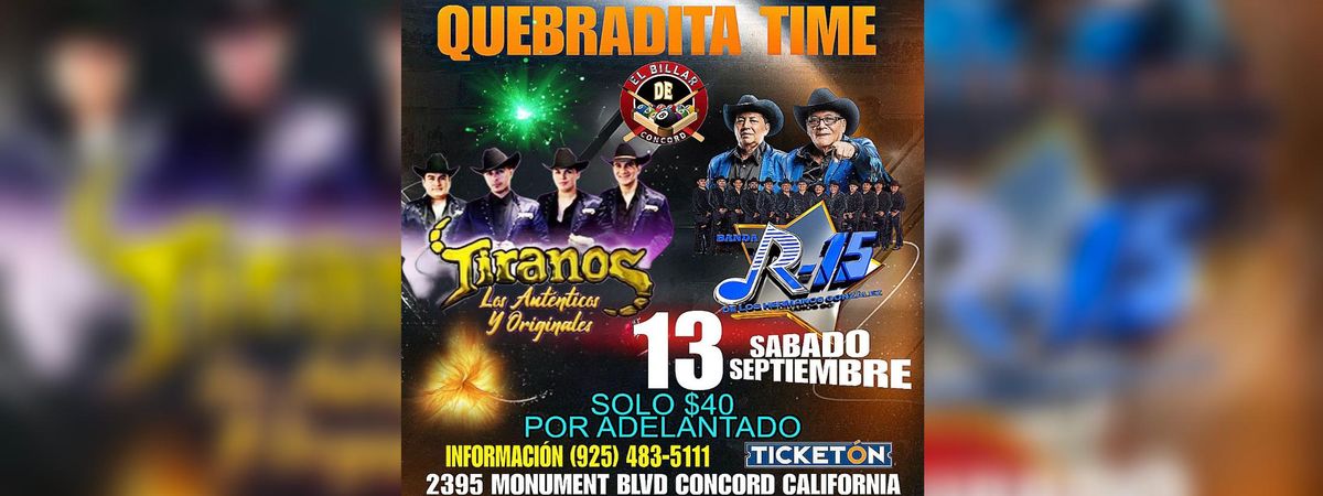TIRANOS LOS AUTENTICOS Y ORIGINALES & BANDA R-15 DE LOS HERMANOS GONZALEZ 
