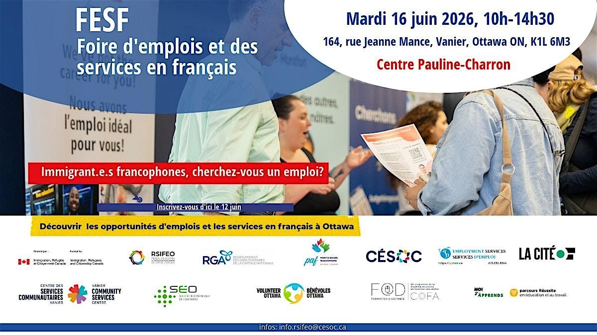 Foire d\u2019emplois et des services en fran\u00e7ais \u00e0 Ottawa