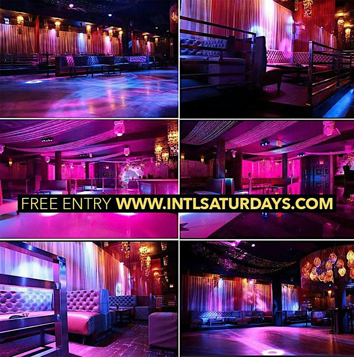 Reggae and Soca Saturdays (The Big room)